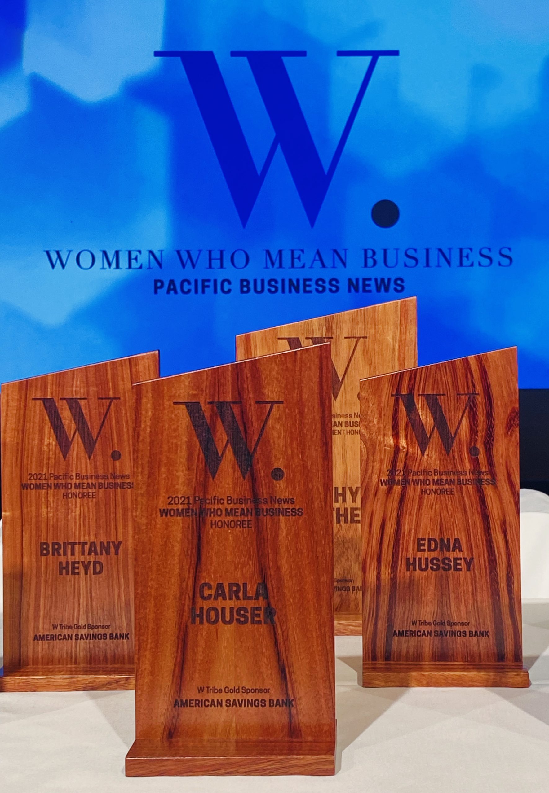 Carla Houser Honored With Pacific Business News’ Women Who Mean Business 2021 Award