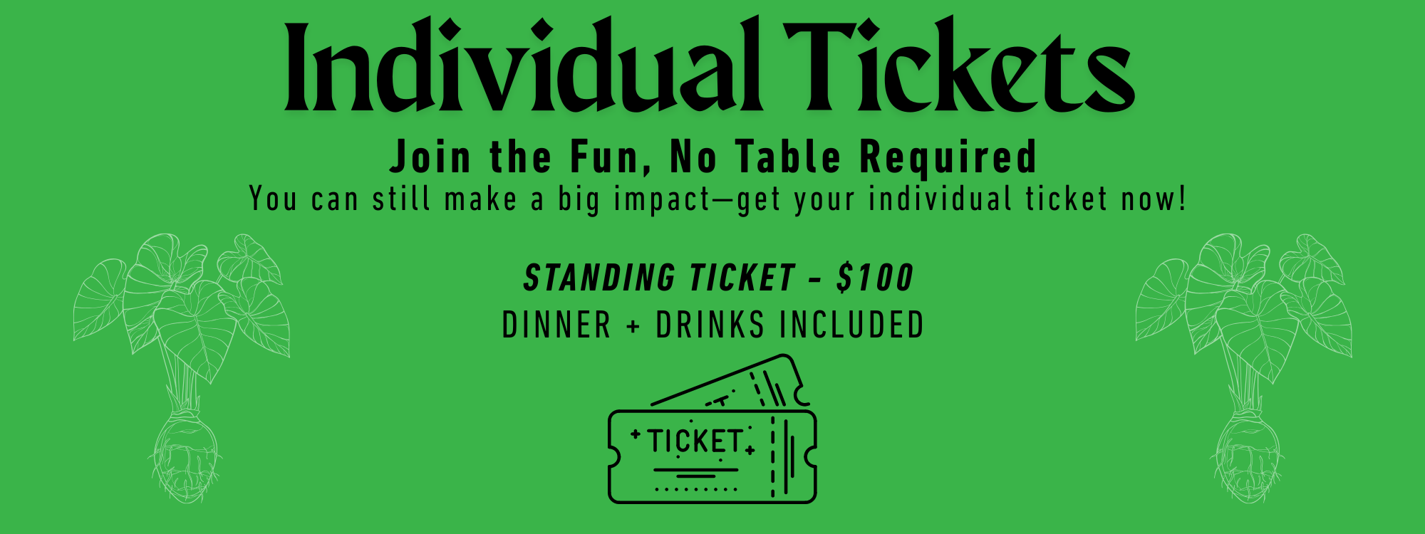 Individual Tickets (19.999 x 7 in) (19.999 x 7 in) (8 x 3 in)